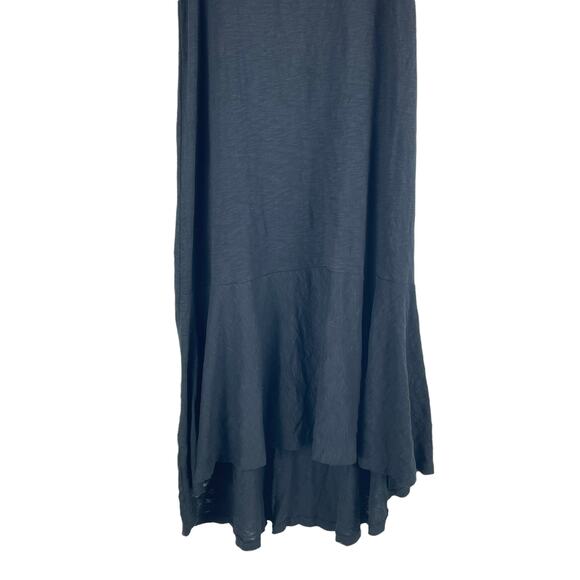 Calson Nordstrom Ruffle Midi Tank Dress Black Size S - Picture 3 of 7